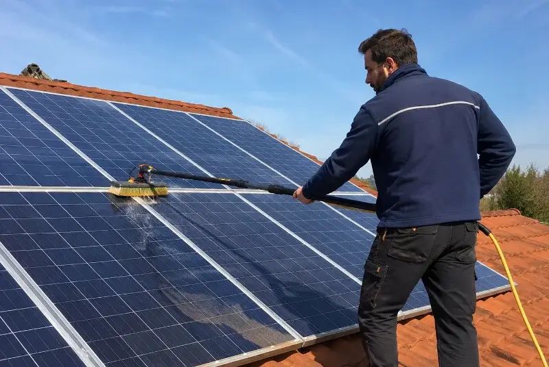 Nettoyage et entretien de panneaux solaires à Mourenx