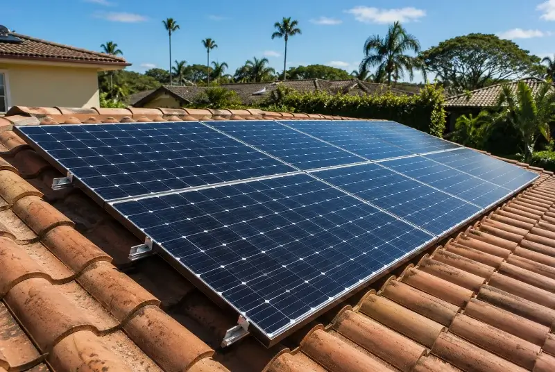 Installation de panneaux solaires à Mourenx